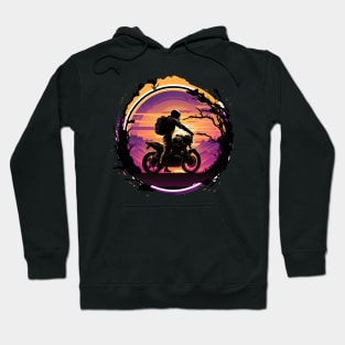 Motorbike Tshirt design Hoodie